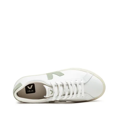 Veja WMNS Esplar Leather (Weiß / Oliv)