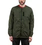 Stone Island Shadow Project Imprint Nylon Colarless Jacket (Olive)