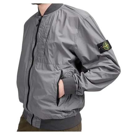 Stone Island Skin Touch Nylon-TC Packable Jacket (Grau)