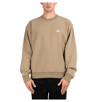 Stüssy Stock Logo Crew (Khaki)