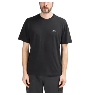 Stüssy Stock Logo Tee (Schwarz)