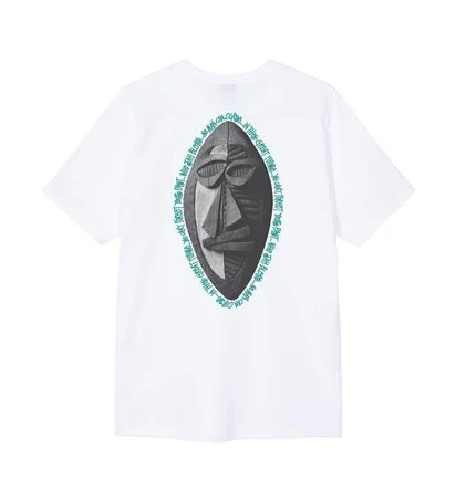 Stüssy Tribal Mask Tee (Weiß)
