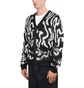 Obey Pally Cardigan (Schwarz / Weiß)