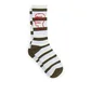 Brain Dead Striped Logo Head Sock (Multi)