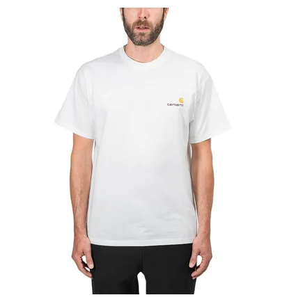 Carhartt WIP American Script T-Shirt (Weiß)