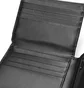 Carhartt WIP Leather Rock-It Wallet (Schwarz)