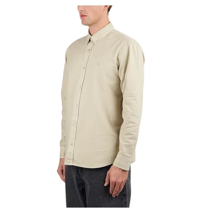Carhartt WIP L/S Bolton Shirt (Beige)