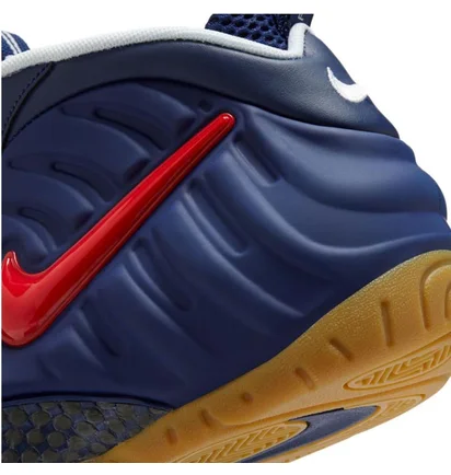 Nike Air Foamposite Pro 'Blue Void' (Blau / Rot)
