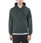 Stone Island Full Zip Hooded Sweat (Dunkelgrün)