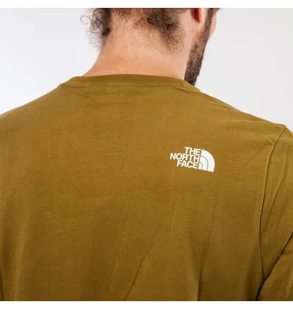 The North Face M S/S Fine 2 Tee (Olivegrün)