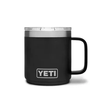Yeti Rambler 10oz (296ml) Tasse (Schwarz)