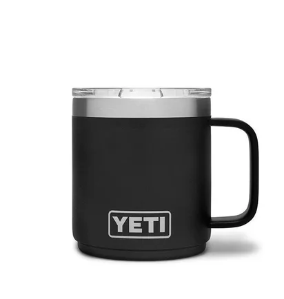 Yeti Rambler 10oz (296ml) Tasse (Schwarz)