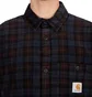 Carhartt WIP Flint Shirt Breck Check Print (Blau / Schwarz)