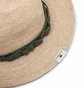 Club Stubborn Military Straw Hat (Beige)