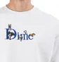 Dime Dog Classic Logo Crewneck (Weiß)