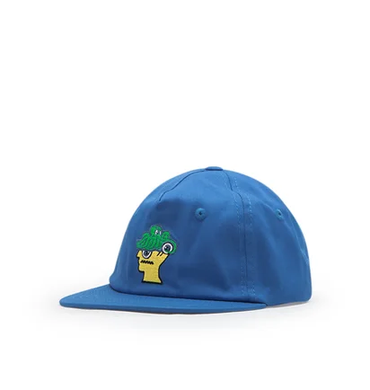 Brain Dead Overcast Kids 6 Panel Cap (Blau)