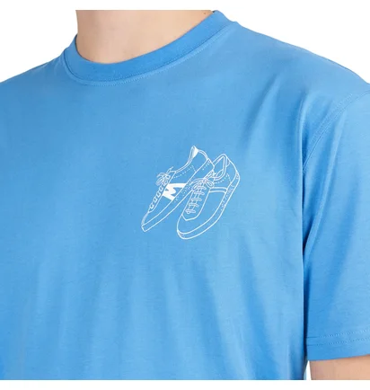 Karhu Trampas Sneakers T-Shirt (Blau / Weiß)