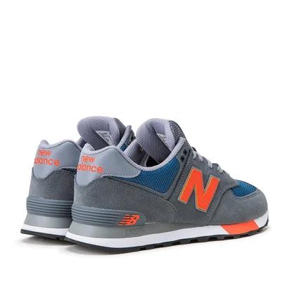 New Balance ML574 NFO (Grau / Blau / Rot)