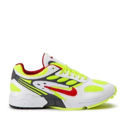 Nike Air Ghost Racer (Weiß / Neon Gelb / Grau)
