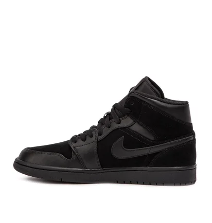 Nike Air Jordan 1 MID (Schwarz / Grau)