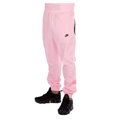 Nike NSW Swoosh Woven Pants (Pink / Schwarz)