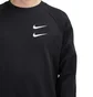 Nike Swoosh Crewneck (Schwarz)