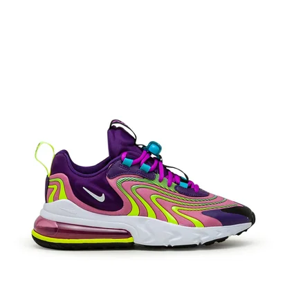 Nike WMNS Air Max 270 React ENG (Lila / Gelb)