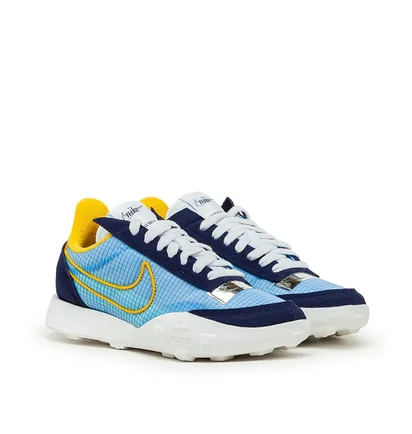 Nike WMNS Waffle Racer 2X (Navy / Türkis / Gelb / Weiß)