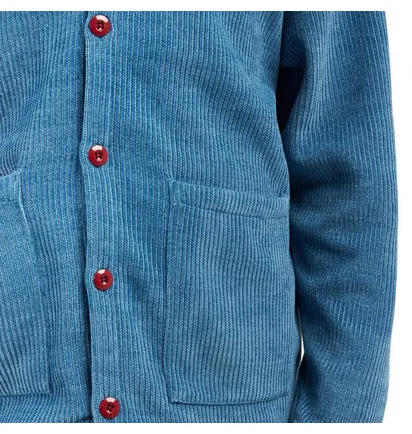Pleasures Falling Cardigan Sweater (Blau)
