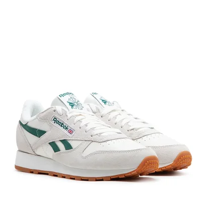 Reebok Classic Leather (Grau / Grün)