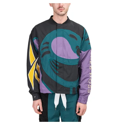 Reebok X Pyer Moss Sankofa Bomber (Schwarz / Teal / Lila)
