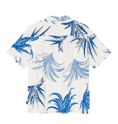 Stüssy Cactus Rayon Shirt (Weiß)