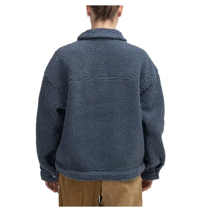 Stüssy WMNS Taryn Sherpa Trucker Jacket (Blau)
