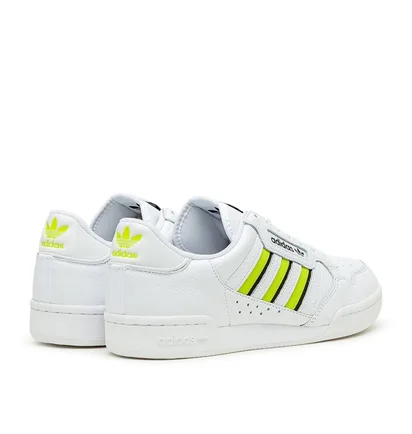 adidas Continental 80 Stripes (Weiß / Gelb)