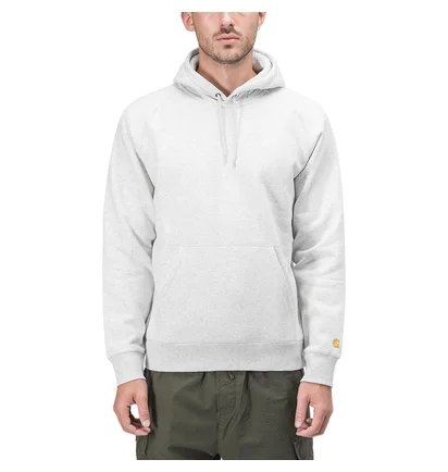 Carhartt WIP Hooded Chase Sweatshirt (Hellgrau)
