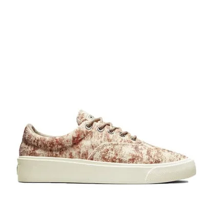 Converse x John Elliot Skid Grip OX (Weiß / Braun)