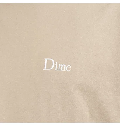 Dime Classic Small Logo T-Shirt (Grau)