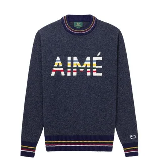 Aimé Leon Dore x Woolrich Hudson Bay Sweater (Navy)