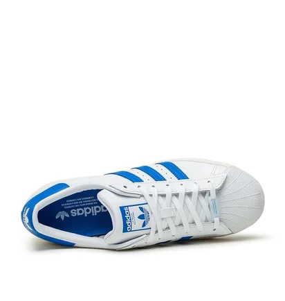 adidas Superstar (Weiß / Blau)