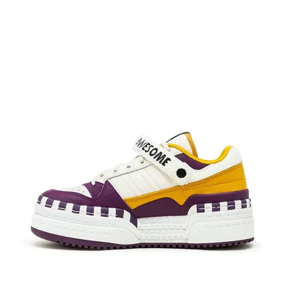 adidas W Triple Platforum Low 'Girls are Awsome' (Weiß / Gelb / Lila)