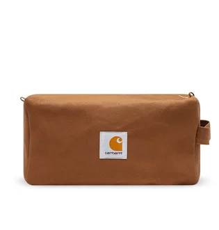 Carhartt WIP Canvas Washbag (Braun)