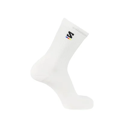 Salomon Sunday Smart Crew Socken (Weiß)