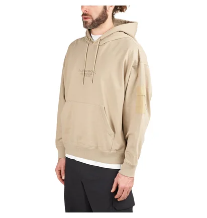 Neighborhood Solid / C-Hooded . LS (Beige)