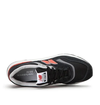New Balance CM997 HDK (Schwarz / Rot)