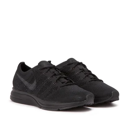 Nike Flyknit Trainer 'Triple Black' (Schwarz)