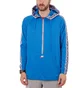 Nike NSW Taped Half Zip Hooded Poly (Blau / Weiß)