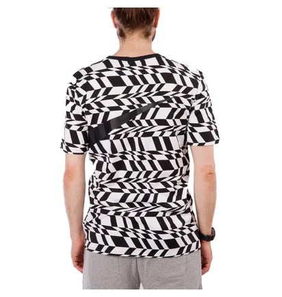 Nike Sportswear T-Shirt (Weiß / Schwarz)