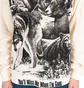 Pleasures Revival Thermal Longsleeve (Beige / Schwarz)