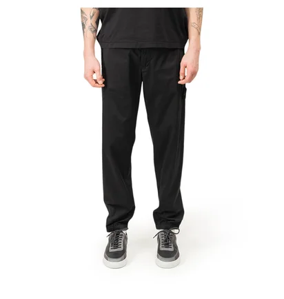 Stone Island Ghost Piece Stretch Cotton Pants (Schwarz)