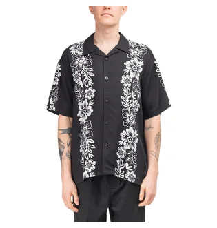 Stüssy Hawaiian Pattern Shirt (Schwarz)